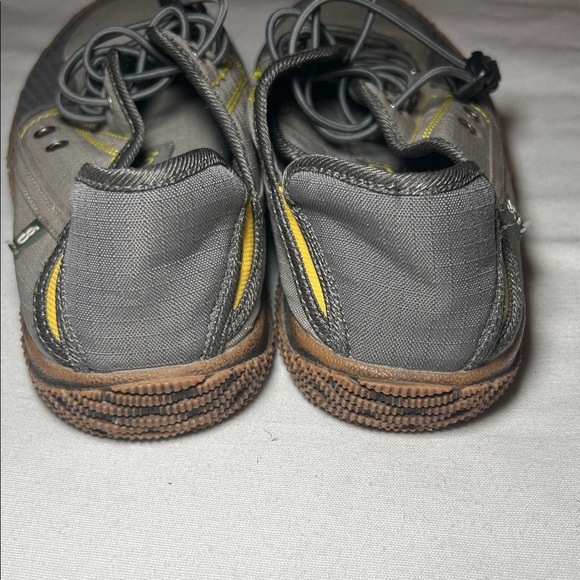 Hybrid Apparel Gray and Yellow Sneakers - Picture 3 of 6